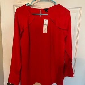 Beautiful color Ann Taylor blouse...new with tags.